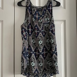 My Michelle Zippered Tank Top | USED